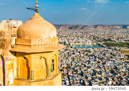 View of Jaipur from Nahargarh Fort - Rajasthan 39472048