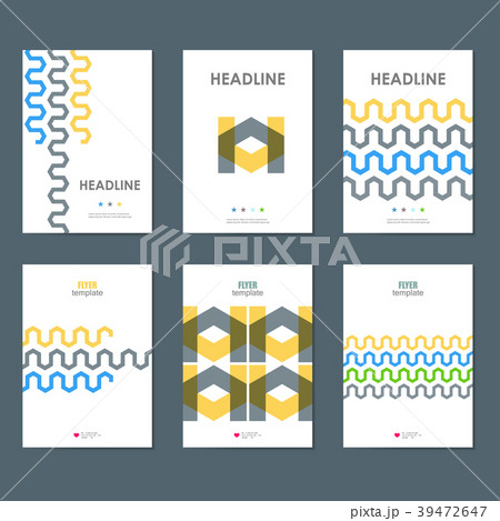 Seamless hexagon vector pattern 39472647