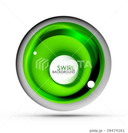 Spiral swirl flowing lines 3d vector abstract Spiral swirl flowing lines 3d vector abstract 39474161