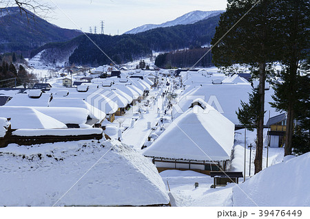 福島大内宿 39476449