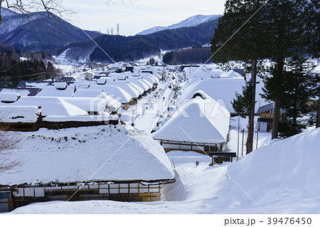 福島大内宿 39476450