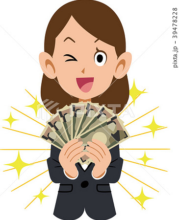 働く女性とお金 39478228