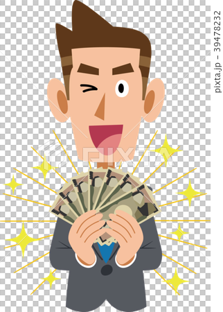 働く男性とお金 働く男性とお金 39478232
