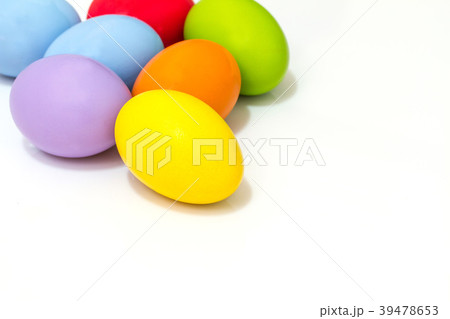 Multi color Easter egg 39478653