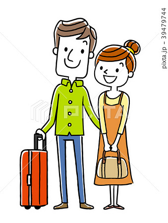 夫婦、カップル、恋人：旅行 39479744