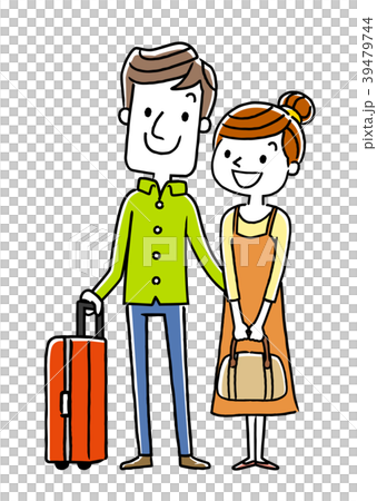 夫婦、カップル、恋人：旅行 39479744