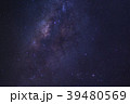 Starry night sky and milky way galaxy with stars  39480569