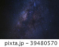 Starry night sky and milky way galaxy with stars  39480570