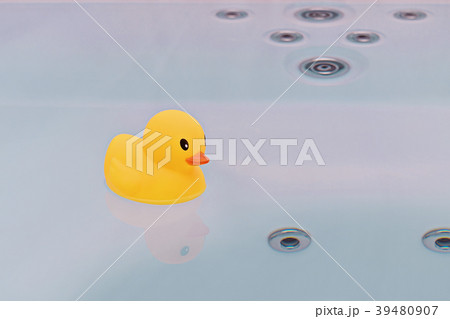 rubber duck floating