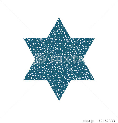 Israel Independence Day icons in in star shape 39482333