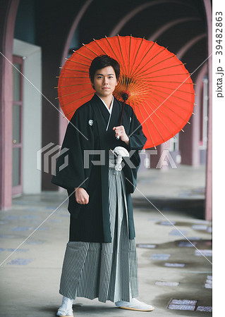 Montsuki Hakamaの写真素材