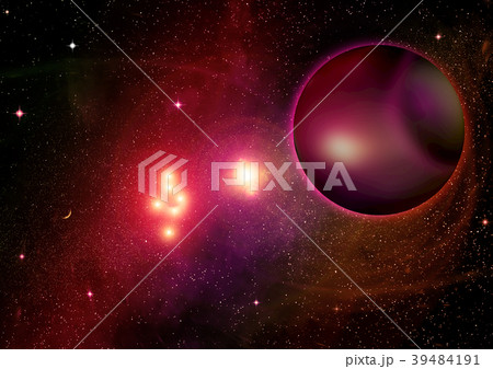 galaxy in a free space 39484191