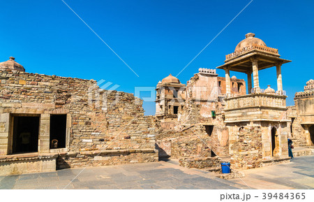 Rana Kumbha Palace at Chittor Fort. Rajastan State 39484365