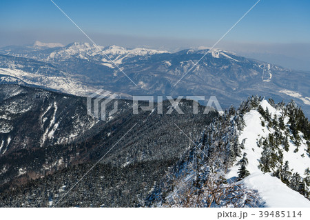 四阿山山頂から見た本白根山 39485114