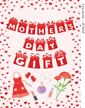 母の日ギフト　広告用素材 39487543