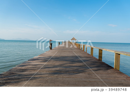 Wooden pier in Phuket, Thailand. Wooden pier in Phuket, Thailand. 39489748