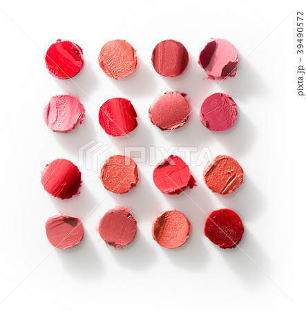 Lipsticks cut isolated on white background 39490572