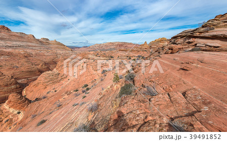 Amazing landscape in desert in Arizona, The Wave. Amazing landscape in desert in Arizona, The Wave. 39491852