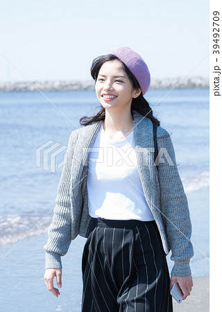 海 旅 女性 海 旅 女性 39492709