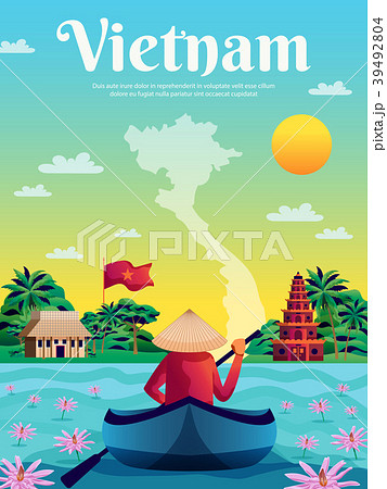 Vietnam Colored Poster 39492804