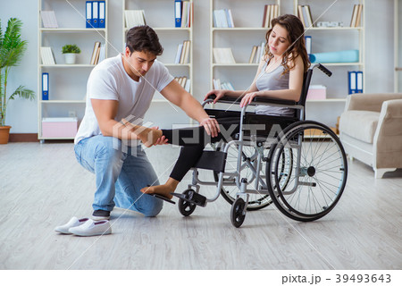 Patient undergoing rehabilitation recovery 39493643