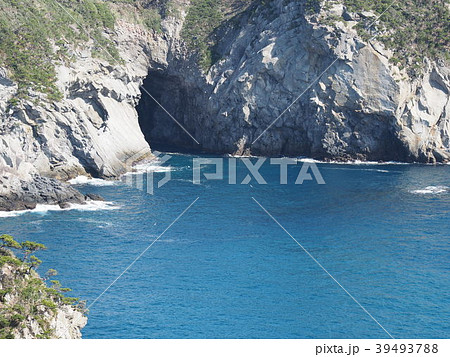 式根島　御釜湾 39493788