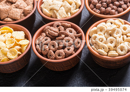 Cereals . milk and chocolate cornflakes Cereals . milk and chocolate cornflakes 39495074
