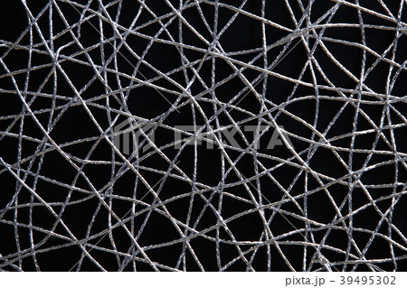 silver filter membrane close-up 39495302