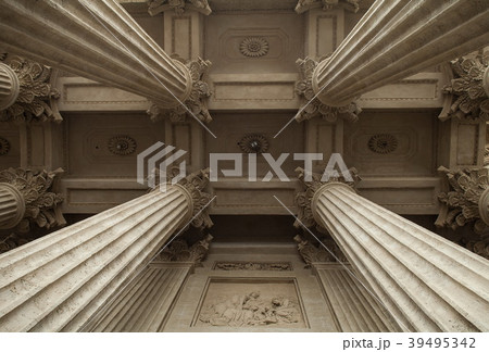 temple columns overhead 39495342