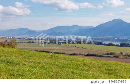 Summer hills close to Liptovsky Mikulas town 39497445
