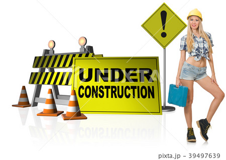 Concept of under construction for your webpage Concept of under construction for your webpage 39497639