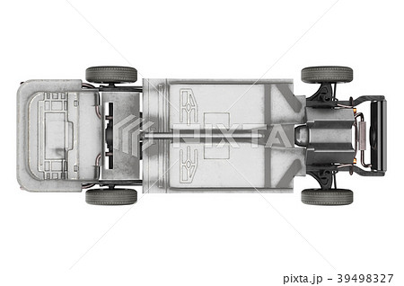 Chassis frame underbody, top view 39498327