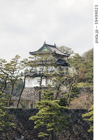 江戸城 富士見櫓の写真素材