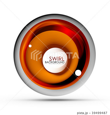 Spiral swirl flowing lines 3d vector abstract Spiral swirl flowing lines 3d vector abstract 39499487