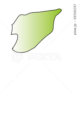 世界地図シリア 39500297
