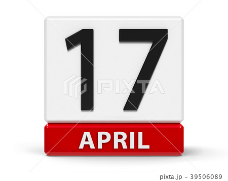 Cubes calendar 17th April 39506089