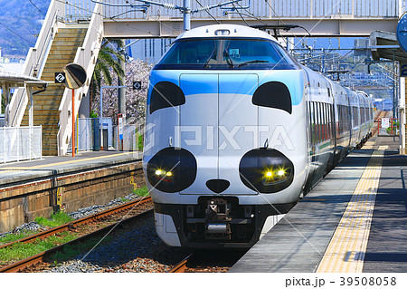パンダくろしお号JR287 Panda face Express Train Kuroshio 59 パンダくろしお号JR287 Panda face Express Train Kuroshio 59 39508058