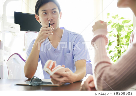 歯医者の説明 39509903