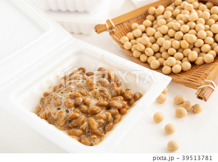 納豆　パック　発酵食品　伝統食　健康食品　ヘルシー 39513781