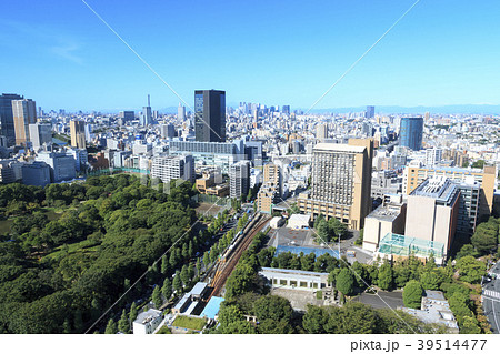 都市風景(東京、文京区、夏) 都市風景(東京、文京区、夏) 39514477