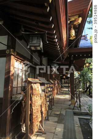 寺社風景(東京都、愛宕神社、秋) 寺社風景(東京都、愛宕神社、秋) 39514986