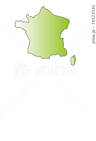 世界地図フランスのイラスト素材 39523592 Pixta