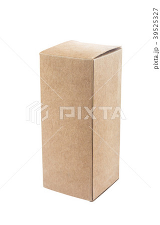 Cardboard box isolated on the white background Cardboard box isolated on the white background 39525327
