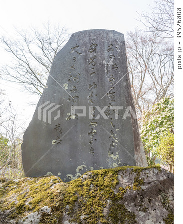 強羅公園にある斎藤茂吉の歌碑（神奈川県箱根町） 39526808