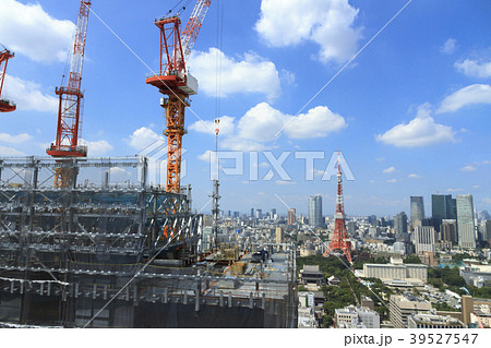 都市風景(東京、浜松町、夏) 都市風景(東京、浜松町、夏) 39527547