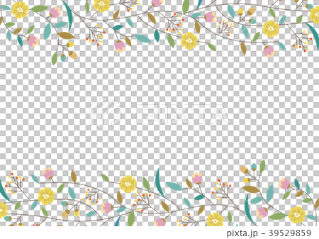 花のフレーム 花のフレーム 39529859