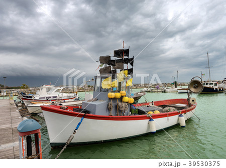Fishing Boat in the Port - Liguria Italy Fishing Boat in the Port - Liguria Italy 39530375