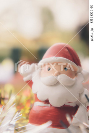 santa claus doll christmas background and gift box santa claus doll christmas background and gift box 39530546