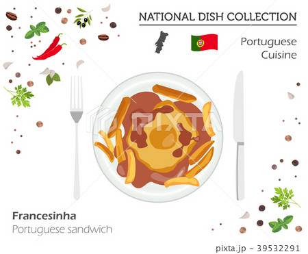 Portuguese Cuisine. European dish collection 39532291