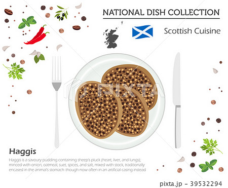 Scottish Cuisine. European dish collection Scottish Cuisine. European dish collection 39532294